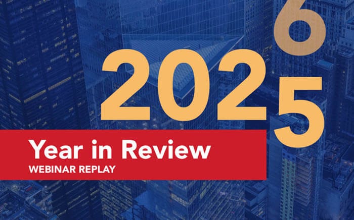 2026 Year Ahead/2025 Year in Review webinar