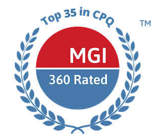 Icon representing MGI Research's Top 35 CPQ ratings.